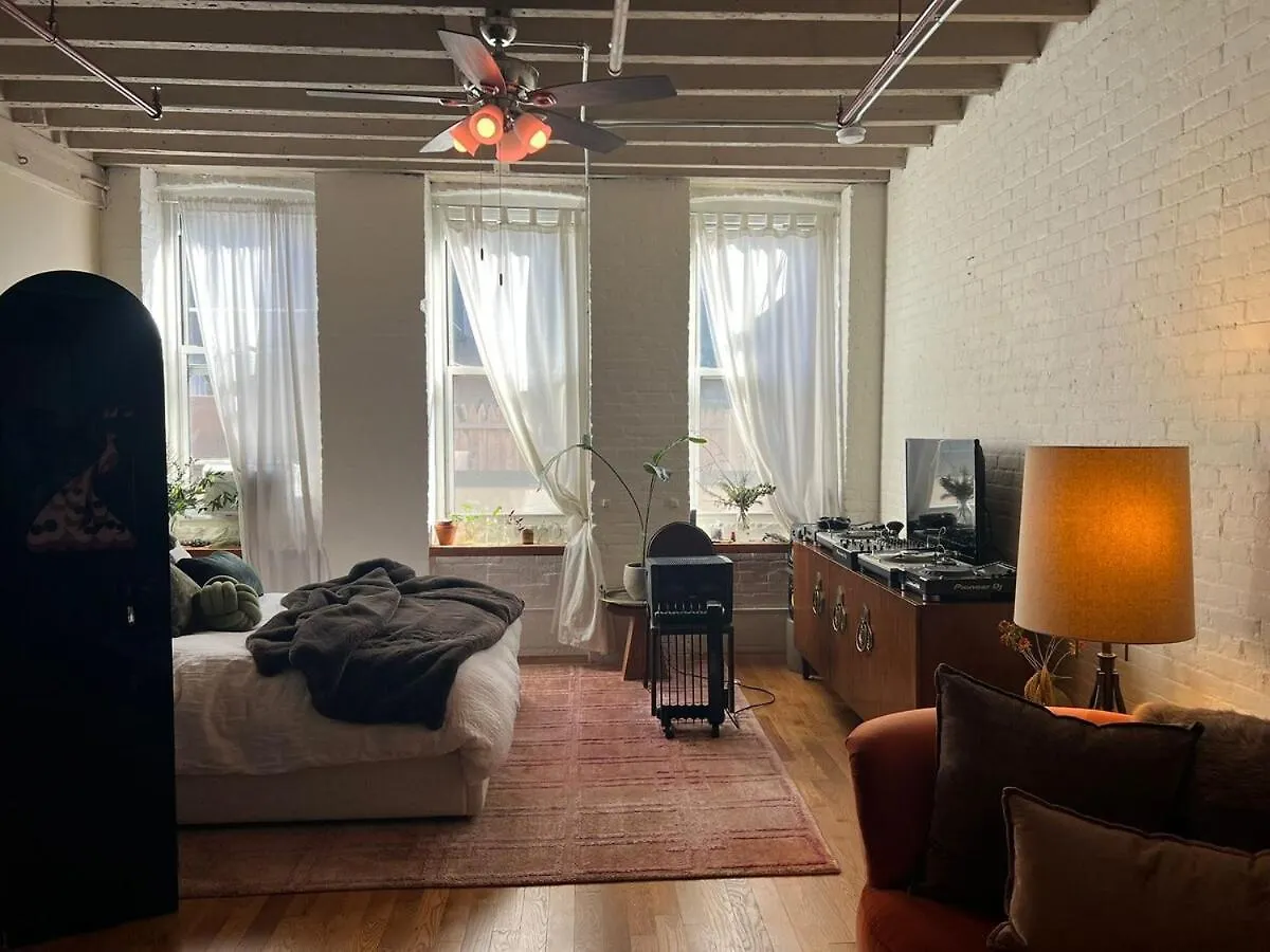 Appartamento Zen Artist Loft In Williamsburg New York